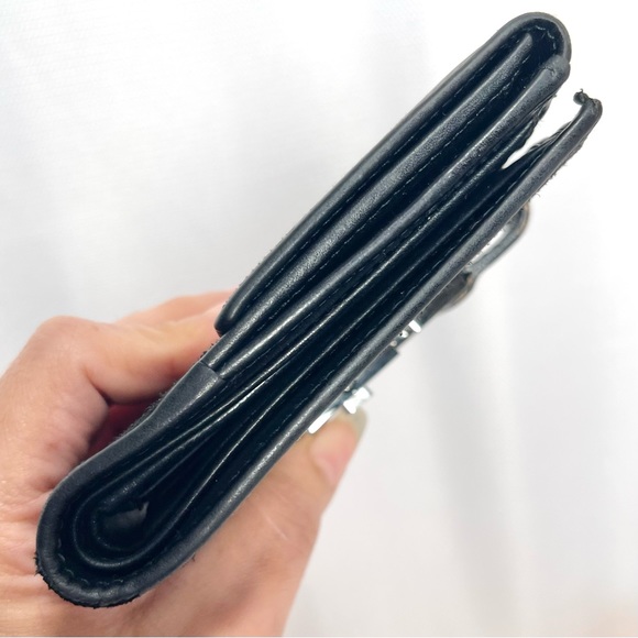 Vintage Gucci Jackie Suede Leather Sherry striped double sided compact wallet - Picture 12 of 15